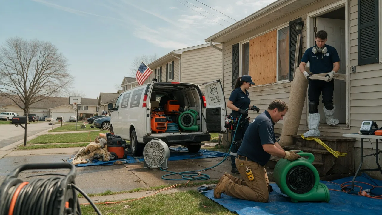 Water Damage Restoration in Centerville, PA near me